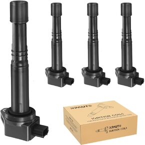 Ignition Coil Pack Replacement for 2.4 L4 2008 2009 2010 2011 2012 2013 2014 2015 Honda Accord, Honda CRV Civic Si Crosstour, Acura ILX 2.4L, UF602 C1662, Pack of 4