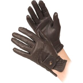Shires Aubrion Leather Riding Work Horse Riding Non-Slip Gloves