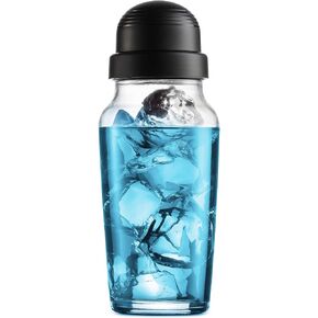Godinger Cocktail Shaker, Martini Shaker, Italian Made Glass Bar Shaker, 19oz