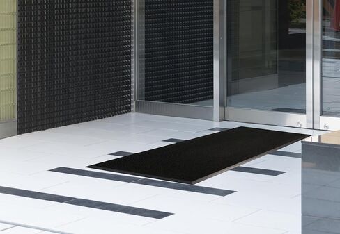 سجادات أرضية مدخل A1HC جديدة بالكامل من المطاط الفاخر بأطراف الأصابع تحافظ على الطين والأوساخ بعيدًا عن الأبواب التجارية والسكنية، الأمامية والخلفية، المرآب، المداخل، المطاعم، إلخ. 91.44 سم × 152.4 سم in Kuwait