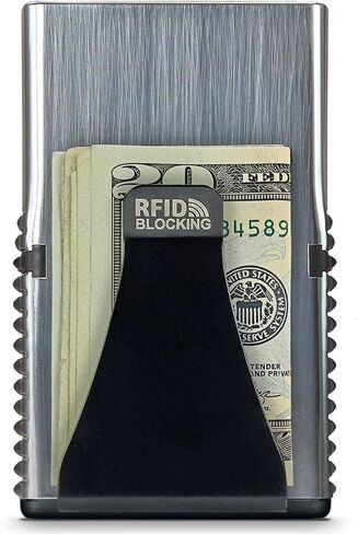 ACM Wallet 2.0 - ProTek™ RFID Blocking - Individually Select Cards - Front Pocket Credit Card Case - Push Button Wallet with Money Clip - For Men & Women in Saudi Arabia
