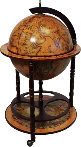 تصميمات حضرية استنساخ عتيق من القرن السادس عشر الإيطالي القديم World Globe Bar in Kuwait