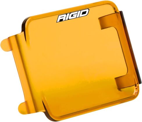 RIGID Industries - غطاء خفيف من سلسلة D مقاس 3 بوصة، بلاستيك بولي كربونات متين، سهل التركيب، غطاء سهل التركيب، حماية من الضوء، ملحقات الطرق الوعرة، صنع في الولايات المتحدة الأمريكية (201933، غطاء واحد، أصفر) in Kuwait