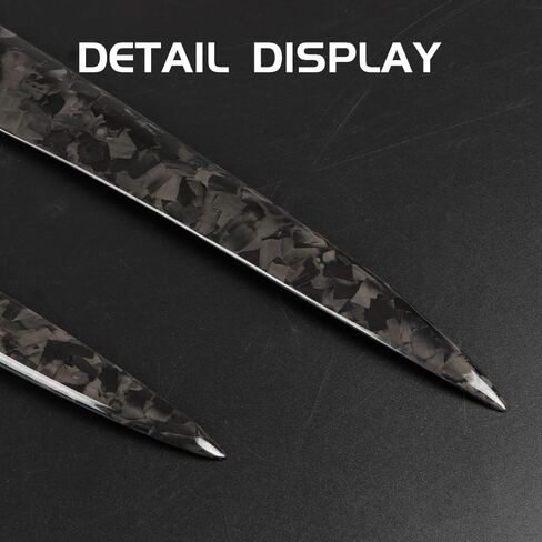 2Pcs Real Carbon Fiber Front Headlight Eyebrow Cover Trim Fit for 11th Gen Civic Type r FL5 Typer Front Fog Light Lamp Eyelid Molding Cover Headlights Trim Frame Decoration Patch (Bright Black) in Saudi Arabia