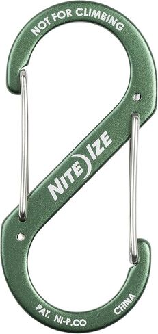 Nite IZE S-Biner حلقة تسلق مزدوجة من الألومنيوم in Saudi Arabia
