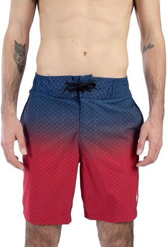 Spyder Men's Standard 9" Geo Print Hybrid Board Short in Saudi Arabia