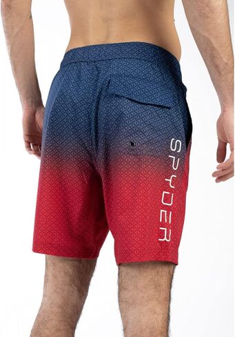 Spyder Men's Standard 9" Geo Print Hybrid Board Short in Saudi Arabia