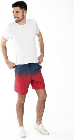 Spyder Men's Standard 9" Geo Print Hybrid Board Short in Saudi Arabia
