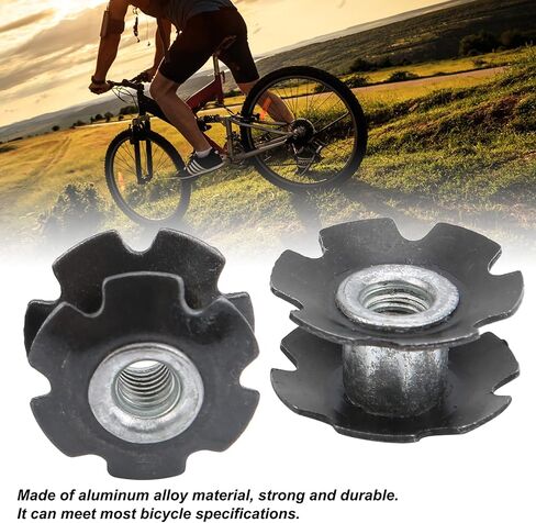 VGEBY Bike Headset Star Nut, 23.6mm Bike Front Fork Headset Headset Star Nut for MTB Road Bike in Saudi Arabia