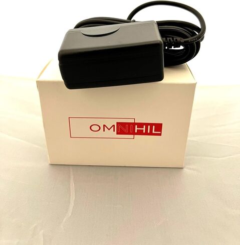[مدرج في UL] محول OMNIHIL بطول 8 أقدام AC/DC متوافق مع محول Polycom Poly ObiHai OBI302 VOIP in Kuwait
