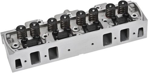 Edelbrock Cylinder Head, Performer RPM, Assembled, 2.150/1.680 in Valve, 218 cc Intake, 77 cc Chamber, 1.460 in Springs, Aluminum in Saudi Arabia
