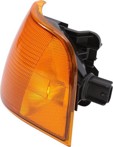 KUAFU Right Corner Light Compatible with Peterbilt 375 377 385 Trucks Halogen Turn Signal Corner Lamp w/Bulb Amber Lens Passenger Side in Saudi Arabia