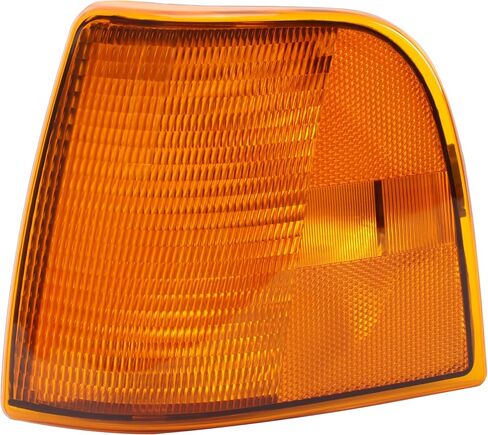 KUAFU Right Corner Light Compatible with Peterbilt 375 377 385 Trucks Halogen Turn Signal Corner Lamp w/Bulb Amber Lens Passenger Side in Saudi Arabia