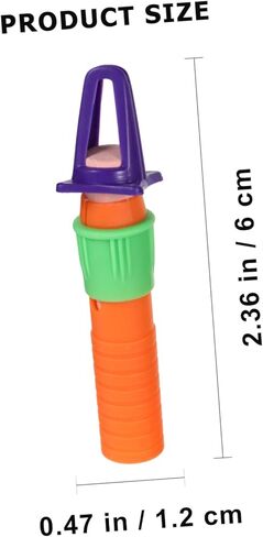 Operitacx 15Pcs Crayon Extender Sharpener Durable Oil Painting Stick Lengthener for Extended Use Convenient Crayon Caps with Comfortable Grip for Artists and Students in Saudi Arabia