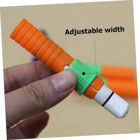 Operitacx 15Pcs Crayon Extender Sharpener Durable Oil Painting Stick Lengthener for Extended Use Convenient Crayon Caps with Comfortable Grip for Artists and Students in Saudi Arabia