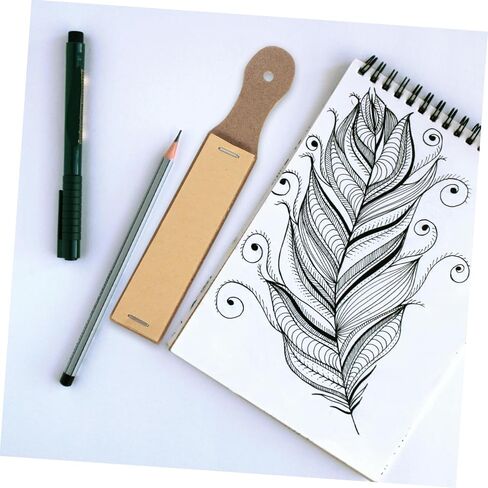 Generic 4pcs Drawing Tools for Artists Pencil Grinder Sandpaper Sharpening Pencils Crayons Sharpener Pencil Sandpaper Block Sandpaper for DIY Sketch Drawing Tool Light Brown Sandboard in Saudi Arabia