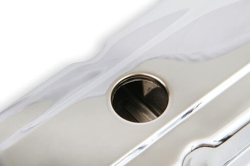 Mr. Gasket 9800 Chrome Valve Covers - Dual Cap Holes in Saudi Arabia