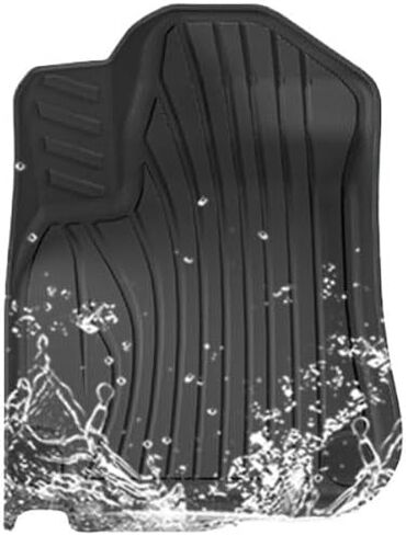 Compatible with Cayenne 2019-2024 TPE Floor Mats Carpets All Weather Anti-Slip WP Trunk Cargo Liner(Rear seat pad) in Saudi Arabia