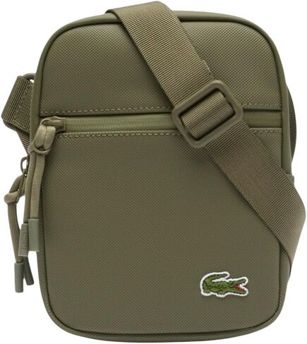 Lacoste Mens PVC Flat Crossover Bag in Saudi Arabia