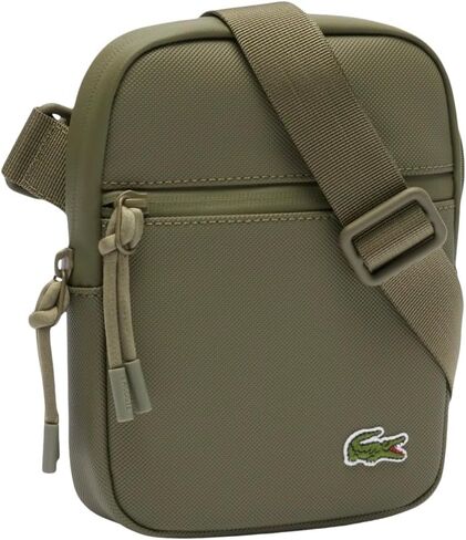 Lacoste Mens PVC Flat Crossover Bag in Saudi Arabia