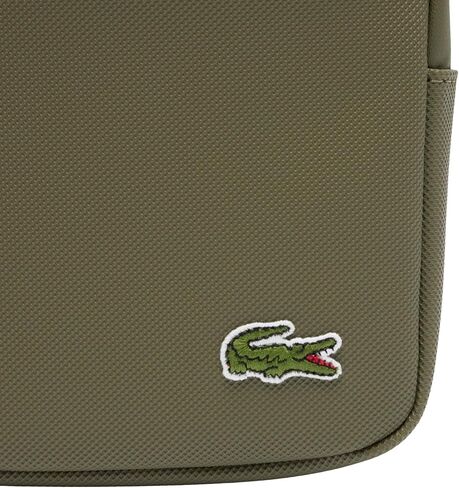 Lacoste Mens PVC Flat Crossover Bag in Saudi Arabia