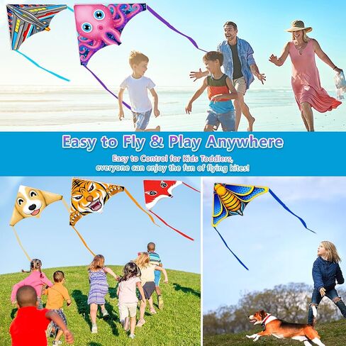 8 Pack/20 Pack Mini Kites for Boys Girls 3-5 6 7 8 Gift & Party Favors, Finger Launcher Kites Easy to Fly Ejection Kite for Kids Teens Ages 4-18 Beach Park Backyard Outdoor Sports Flying Toys in Saudi Arabia