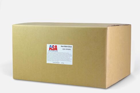 ASA الغراء الساخن لختم الكرتون منخفض الذوبان. يوفر معالجة أولية قوية للكرتون والورق. يعمل بشكل جيد لخط التجميع سريع الخطى. يعمل عند 250 درجة فهرنهايت لاستهلاك أقل للطاقة، 40 رطلاً in Kuwait