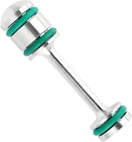 Car LS Billet Barbell Oil Diverter, Aluminum Restrictor Galley Plug for Gen III & IV Engines, Dumbbell Vehicle Rear Fuel Passage Accessories, Compatible with LS1 LS2 LS3 (Green) in Kuwait