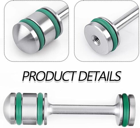 Car LS Billet Barbell Oil Diverter, Aluminum Restrictor Galley Plug for Gen III & IV Engines, Dumbbell Vehicle Rear Fuel Passage Accessories, Compatible with LS1 LS2 LS3 (Green) in Kuwait