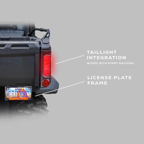 WD Electronics متوافقة مع مصابيح Can-AM Defender الأمامية 2020+، مجموعة إشارة الانعطاف القانونية للشارع المتكاملة، التوصيل والتشغيل السهل in Kuwait