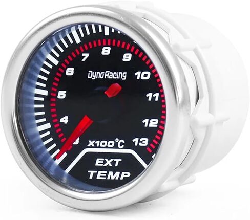 2" 52mm Exhaust Gas Temp Gauge Smoke Lens 300-1300C Auto Car Meter BX101234 in Saudi Arabia