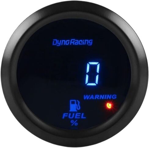 2" 52mm Universal Fuel Level Gauge Digital Percent Display Car 0-100% Car Meter 8-18V in Saudi Arabia