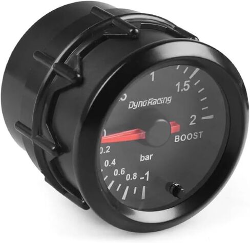 2" 52mm 7 Colors LED Car Auto 2BAR Boost Gauge Meter High Speed Stepper Motor with Sensor BX101487 in Saudi Arabia