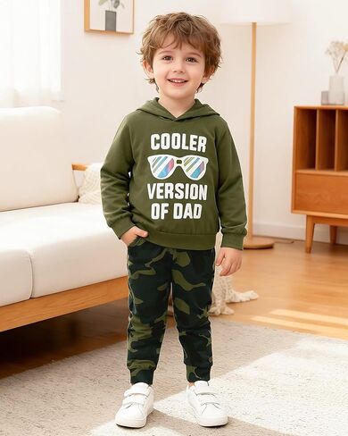 DISAUR Toddler Boy Clothes Baby Outfits, Little Boys Summer Letter Printed Short Sleeve with Pants 2PCS Clothing Set in Saudi Arabia