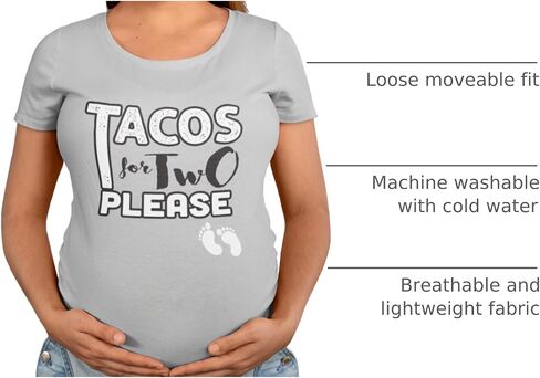 BROOKLYN VERTICAL Maternity Cute Funny New Mom Pregnancy Announcement Short Sleeve Crew Neck T-Shirt in Kuwait