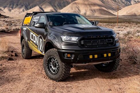 ICON Extended Travel 2.5 VS Remote Reservoir Coilover Kit، متوافق مع 2019-2021 Ford Ranger، 91355 in Saudi Arabia