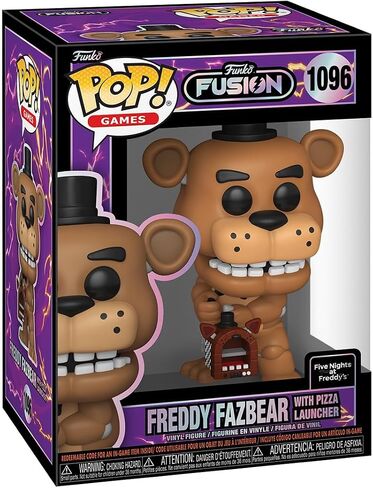 Funko Pop! Games: Fusion - Freddy Fazbear - 1/6 Odds for Rare Chase Variant Fusion - Collectable Vinyl Figure - Gift Idea - Official Merchandise - Toys for Kids & Adults Fusion Fans in Saudi Arabia