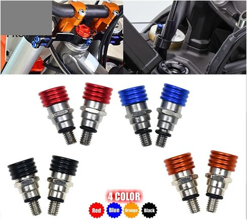 شوكة برغي عالمية M4 M5، مناسبة للدراجات النارية CR CRF YZ YZF WRF KX KXF RMZ 80 125 250 450 MX (أزرق، M5) in Saudi Arabia