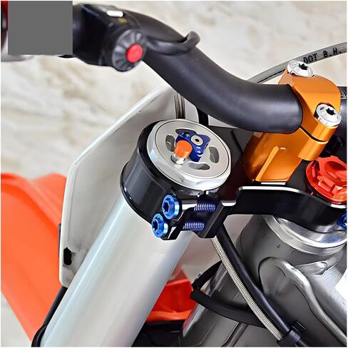 شوكة برغي عالمية M4 M5، مناسبة للدراجات النارية CR CRF YZ YZF WRF KX KXF RMZ 80 125 250 450 MX (أزرق، M5) in Saudi Arabia