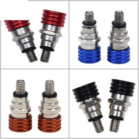 شوكة برغي عالمية M4 M5، مناسبة للدراجات النارية CR CRF YZ YZF WRF KX KXF RMZ 80 125 250 450 MX (أزرق، M5) in Saudi Arabia