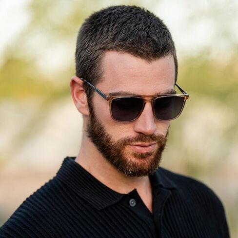 WearMe Pro Premium Polarized Double Bar Sunglasses for Men and Women UVA and UVB in Kuwait