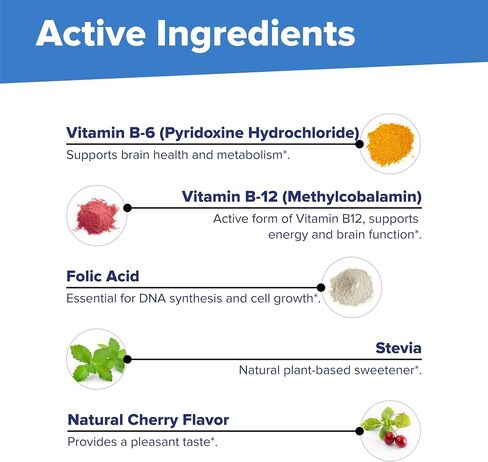 Superior Source No Shot Vitamin B12 Methylcobalamin (10000 mcg), B6, Folic Acid, Quick Dissolve MicroLingual Tablets, 30 Ct, Increase Energy, Healthy Heart, Boost Metabolism, Stress Support, Non-GMO in Saudi Arabia