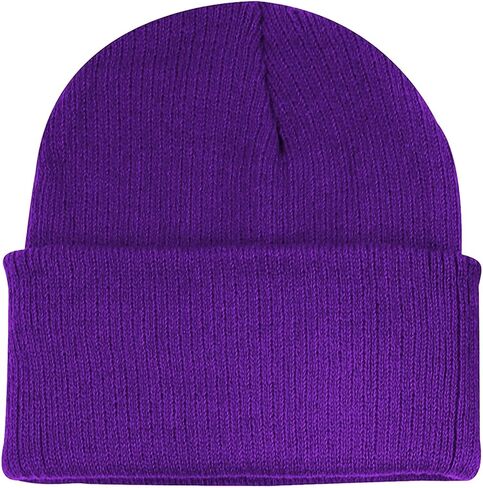 Zando Unisex Knit Baby Beanie Hats Winter Warm Kids Beanie Babies Cute Toddler Beanies for Boys Hip-hop Slouchy Baby Hat in Kuwait