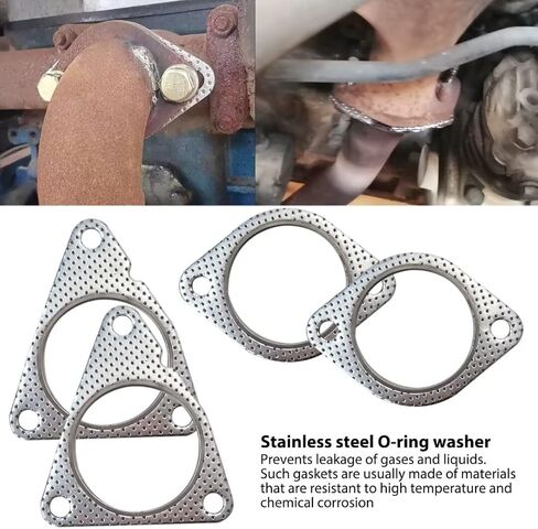 USonline911 G37 370Z Catalytic Converter 4Pcs Gaskets for HR Engine O Ring in Saudi Arabia