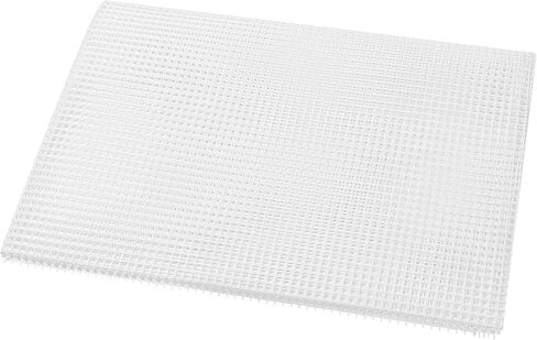 Blank Rug Hooking Mesh Canvas for Rug Making Tapestry Latch Hook Crafts(White,19.6x29.5inch) in Saudi Arabia
