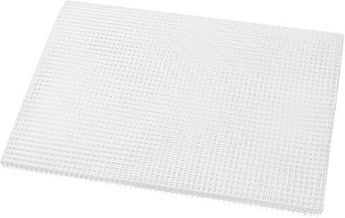 Blank Rug Hooking Mesh Canvas for Rug Making Tapestry Latch Hook Crafts(White,19.6x29.5inch) in Saudi Arabia