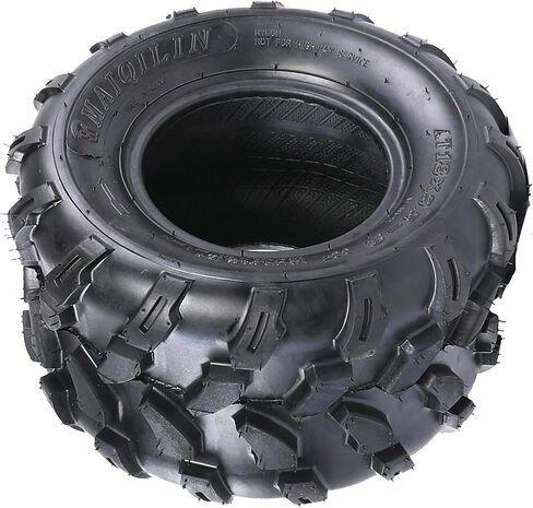 18x9.50-8 Tubeless Tire 4PR All Terrain ATV Go Kart UTV Buggy Lawn Mower Garden Tractor Mini Bike Moped 4 Wheeler Replacement 18x9.5-8 Heavy Duty Off Road Tires 115kg Load 10 PSI (Set of 2) in Saudi Arabia