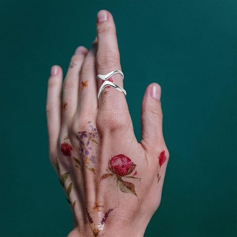 Womens Open Simple Multi Lines Ring,Adjustable Adjust S925 Sterling Silver Fashion Thumb Index Finger Ring Jewelry for Women Girls in Kuwait