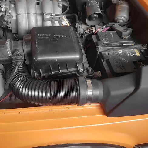 3 Inch Car Cold Air Intake Pipe, Adjustable Cooling Air Intake System Hose with Length from 10" to 40", Automotive Flexible Turbo Inlet Tube Pipe, Compatible with Most Vehicle in Saudi Arabia