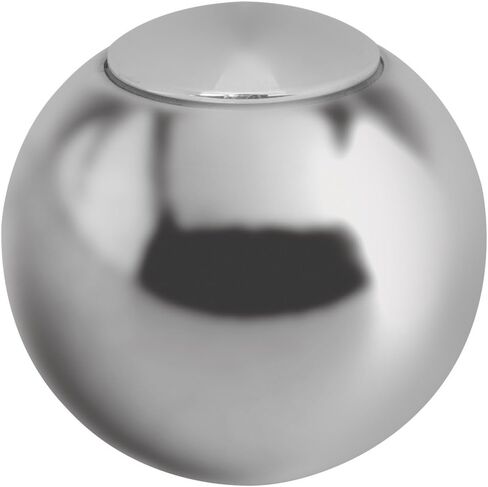 Lokar SK-6922 2" Auto Transmission Shifter Knob with Plain Push Button (Polished Finish) in Saudi Arabia